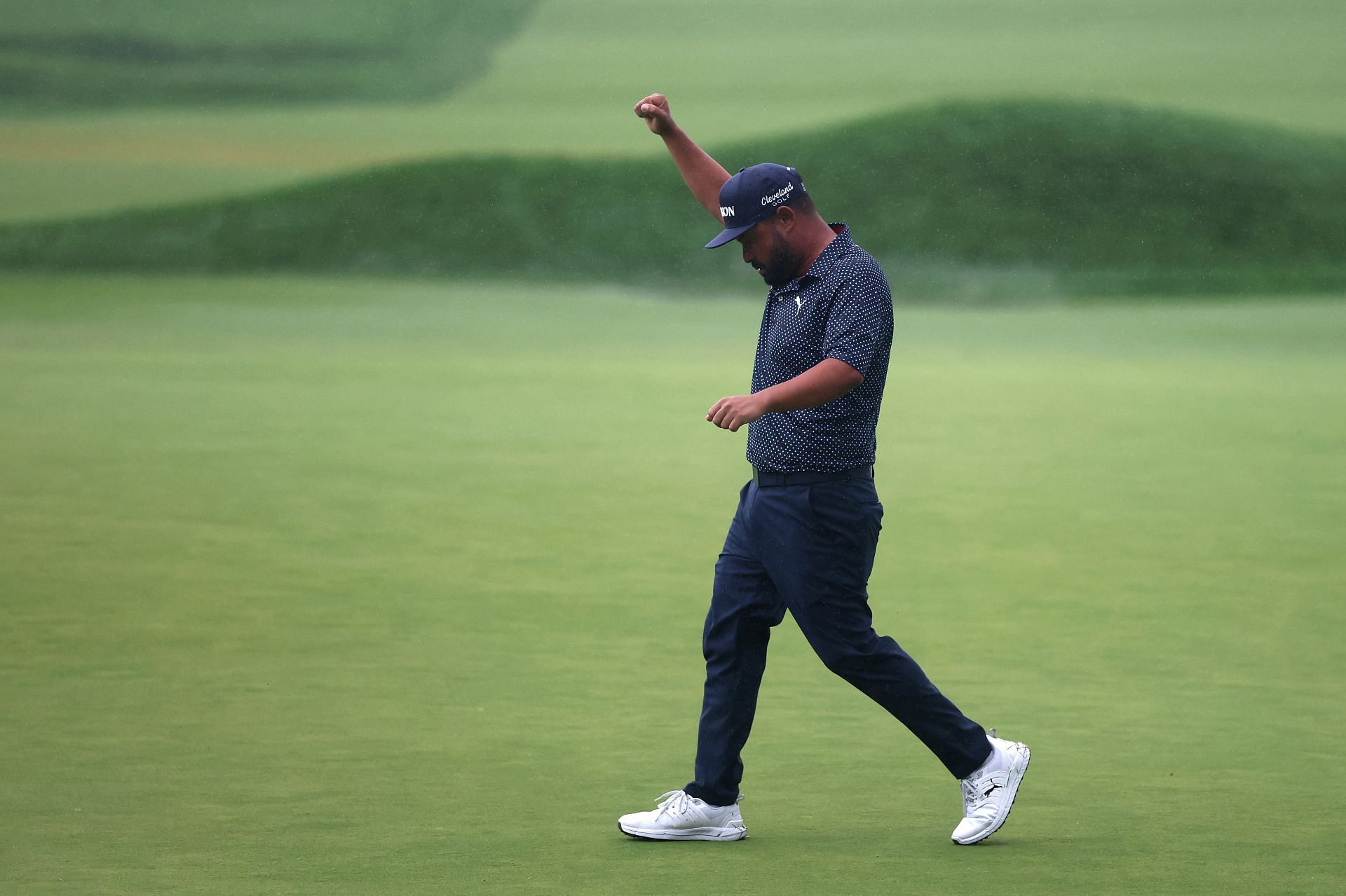 JJ Spaun at the 2025 US OPEN (Source: Getty)